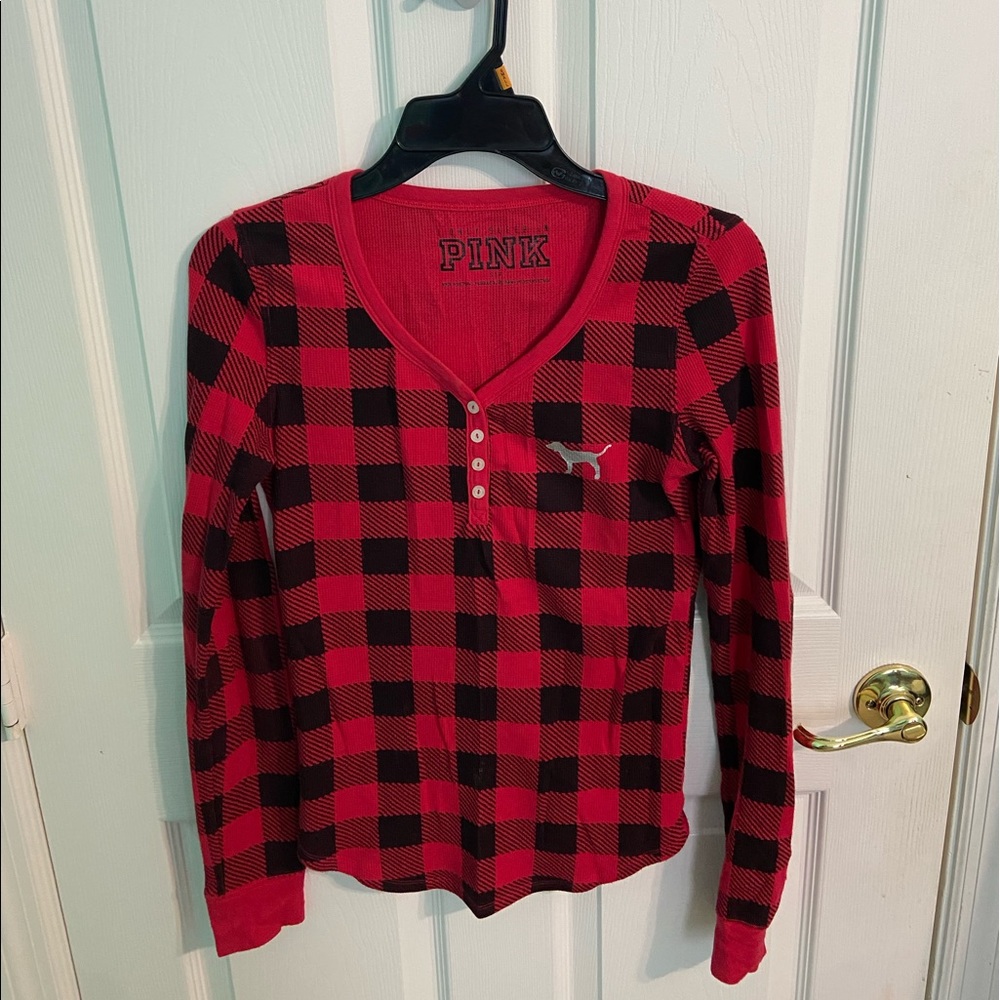Pink Vs pj top